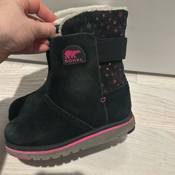 Sorel girls Rylee star print waterproof boots - Picture 5 of 7